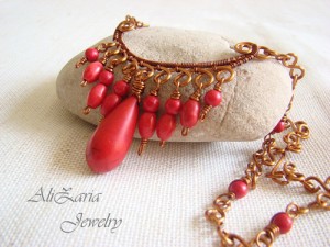 colier red fire