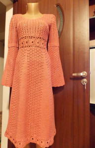 rochie crosetata