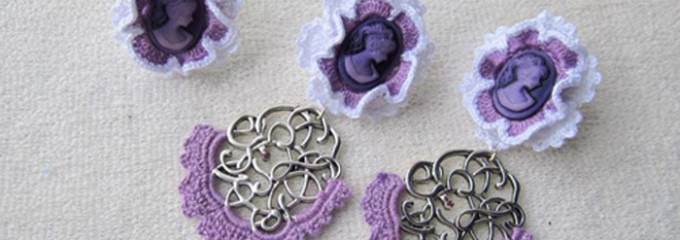 set bijuterii crosetate